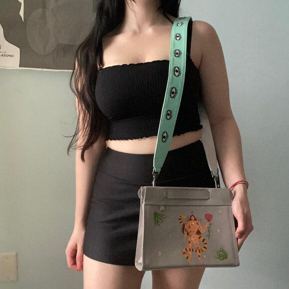 Min & Mon New York Light Grey Bag - Picture 2 of 7